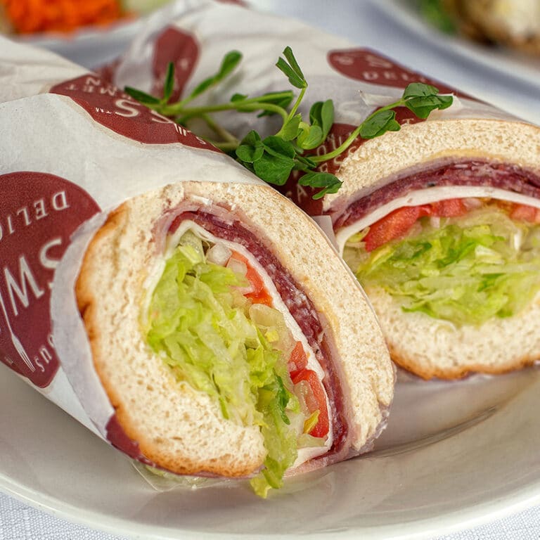 Individual Wraps with Delicious Fillings Swiss Gourmet Delicatessen